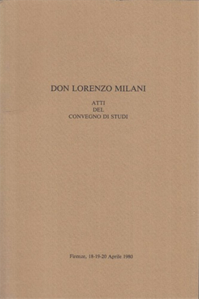 Don Lorenzo Milani.
